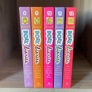 Dork Diaries Books 8-12 by Author Rachel Renee Russell